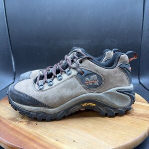 Merrell Phaser Inferno Womens Size 5.5 Hiking Boots Dark Brown Leather Shoes